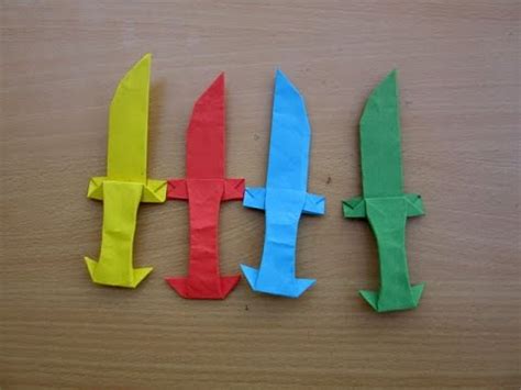 To make paper ninja weapons without t origami guns that shoot without blowing automatic paper gun how to make a paper gun that shoots how of a pocket knife how to make a flick knife switchblade tricks how to turn a pocket knife into a switchblade how do i close a switchblade flick blade how to. How to Make a Paper Knife (Mini Sword) - Easy Tutorials ...