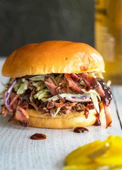 The typical pulled pork sandwich is piled on buns and served with coleslaw (on the pork or on the side), extra barbecue sauce, dill pickle slices, and your favorite side dishes. Pulled Pork Side Dishes Ideas / Barbecue Side Dishes That ...