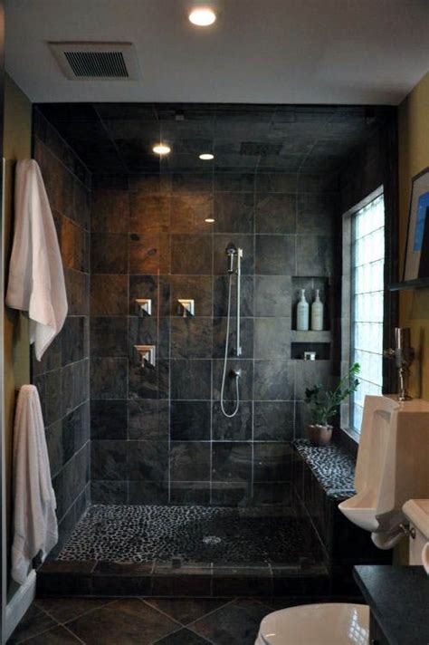 Unfamiliar Master Shower Tile Ideas Only In Indoneso Design Bathroom