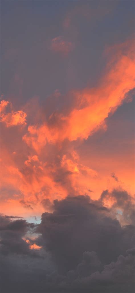 1125x2436 Clouds Sky Sunset Iphone Xsiphone 10iphone X Wallpaper