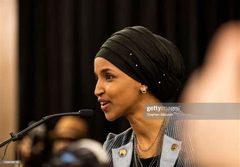 Minnesota Democratic Congressional Elect Ilhan Omar Speaks At An