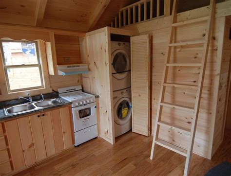 In a tiny house you need to make as much as you can dual purpose. Image result for 10x12 cabin with loft plans | Cabin loft ...