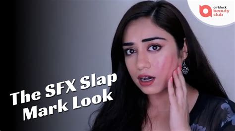 The Sfx Slap Mark Look I Step By Step Youtube