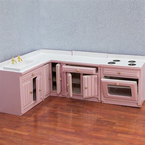 112 Scale Dollhouse Kitchen With Accessories Etsy