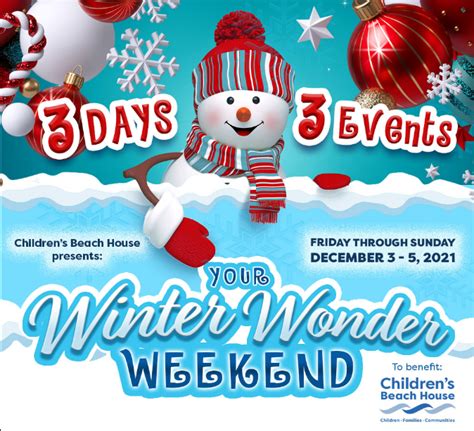 Winter Wonder Holiday Celebration At Childrens Beach House Lewes