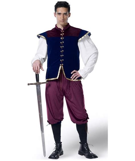 Renaissance Noble Man Costume Adult Halloween Costumes