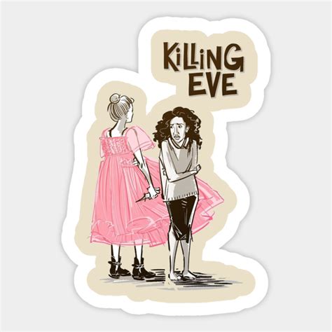 Killing Eve Villanelle Killing Eve Sticker Teepublic