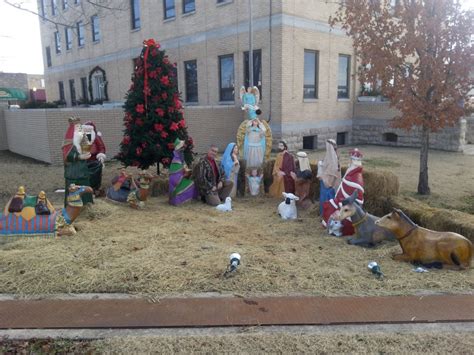 Arkansas Courthouse Nativity Scene Prompts Lawsuit From Humanist Group