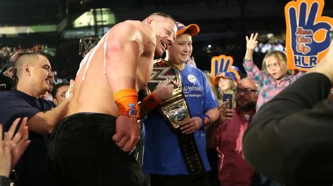John Cena Celebrates His Historic 16th World Title Win With A Make A