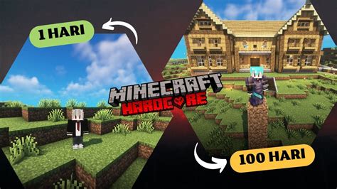 100 Hari Di Minecraft Hardcore Inilah Bagaimana Saya Bertahan YouTube