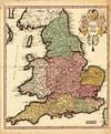 Map, England map, Old maps