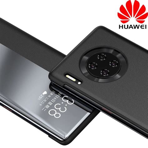 Jual Original Huawei Mate 30 Pro Case Official Smart View Flip Cover