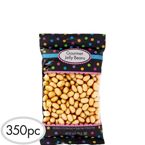 Gold Jelly Beans 350pc Party City
