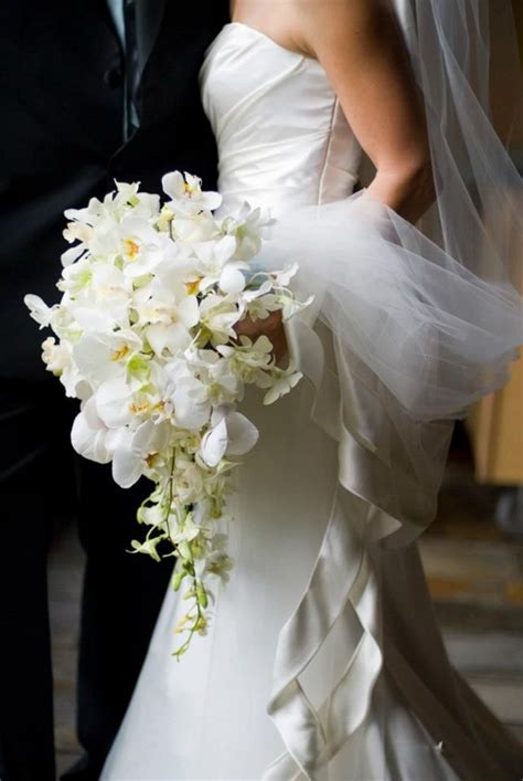 There are so many details that she has to take care of and that's. Large beautiful cascade phalaenopsis orchid bridal bouquet ...