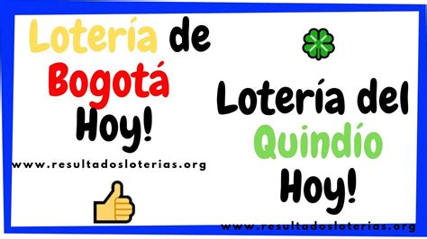 La loteria de cundinamarca juega los lunes a las 10:25 pm, cuando es lunes festivo el sorteo se realiza el siguiente día hábil. Lotería de Bogotá 🍀 Lotería del Quindío 💲 Junio 13 de 2019 ...