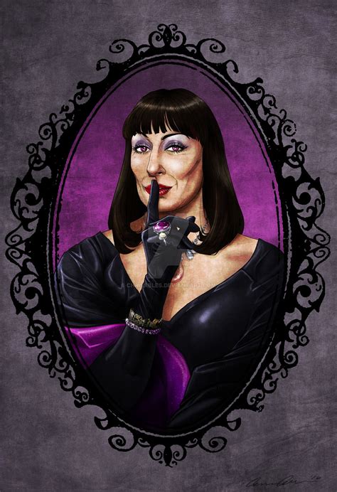 “the Witches” Warner Brothers 1990 Anjelica Huston As Miss Eva