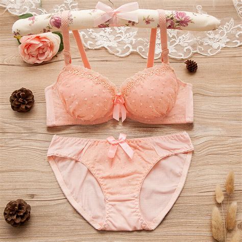 Teenage Girls Cotton Bra Sets Lingerie Set Underwire Underwear 30 36 Aaa Aa A B Ebay