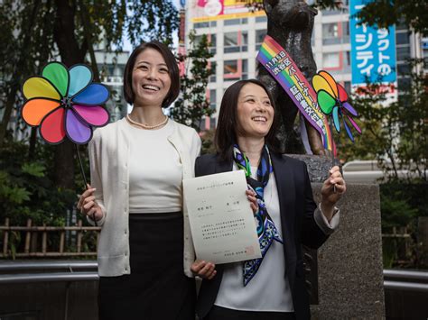 Same Sex Couples Sue For The Right To Marry In Japan Npr