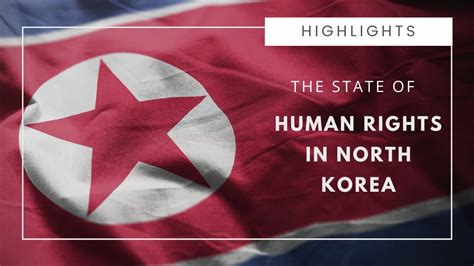 Kei Highlights The State Of North Korean Human Rights Youtube