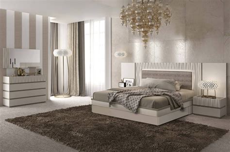 The main living space connects to two other stories, often a basement and an upstairs area used for bedrooms. ESF Marina Bedroom Set in Light Grey Finish Made in Spain