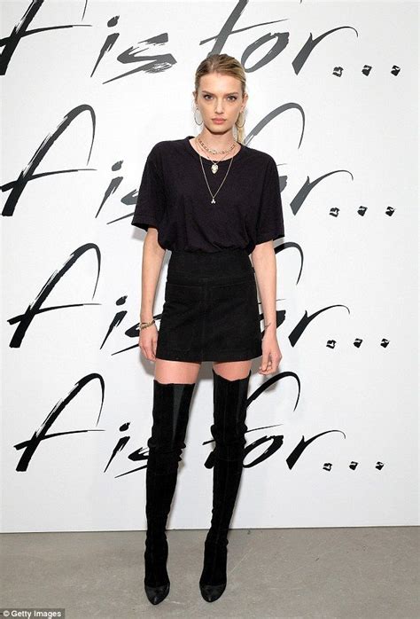 Chic Lily Donaldson Managed To Turn Heads For Her Enviable Style As She Attended The F Is For