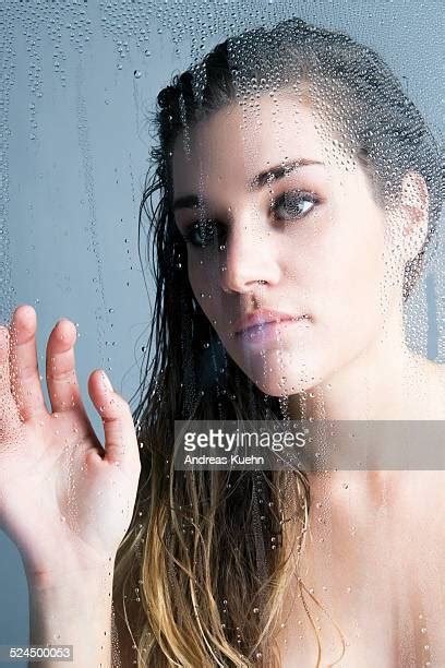 Woman Shower Glass Photos And Premium High Res Pictures Getty Images