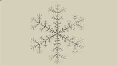 Fractal Snowflake 3d Warehouse