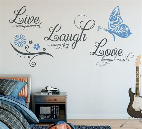 Live Laugh Love Wall Art Sticker Swcreations