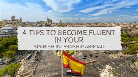 Founder, fluent in 3 months. 4 Tips to Becoming Fluent in Spanish During Your ...
