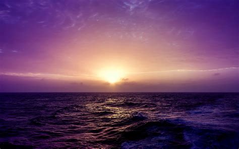 1920x1200 Sea Sunset Purple 1080p Resolution Hd 4k Wallpapers Images