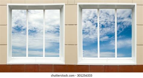 Window House Sky Clouds Glass Stock Photo 301256333 Shutterstock