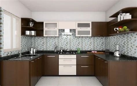 Modern U Shape Mdf Modular Kitchen At Rs 1100square Feet In Greater