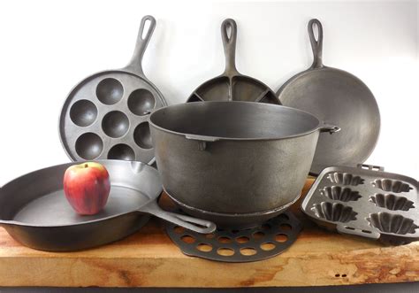 Vintage And Antique Cast Iron Cookware For Sale At Olde Kitchen