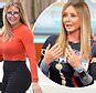 Carol Vorderman Slips Her Curvy Physique Into Skin Tight Leather Trousers Daily Mail Online
