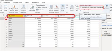 Transformar Colunas Em Linhas No Power BI Ninja Do Excel