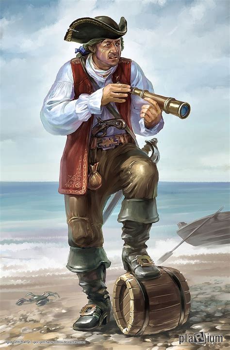 Pirate By Igor Grechanyi On Deviantart In 2023 Pirates Pirate Art
