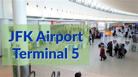 Jfk Airport New York Terminal 5 Youtube