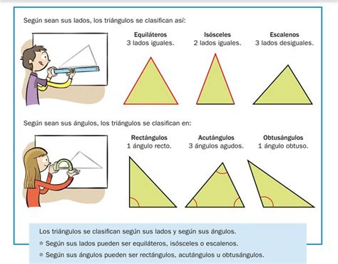 Triángulos Definición Y Clasificación Según Sus Lados Y Según Sus