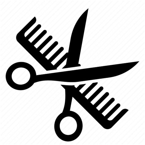 Comb Haircut Hairstyle Scissor Icon