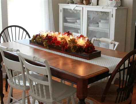 Transform your dining room table with fun and colorful table decorations, like candle holders, table vases, napkin rings, candles, and other decorative objects. Table Centerpiece from Re-Purposed Light Globes - Grateful ...