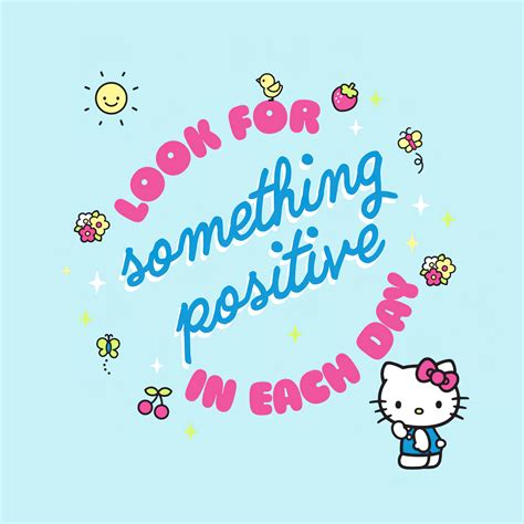 Something Positive Wallpaper 4k Hello Kitty Quotes