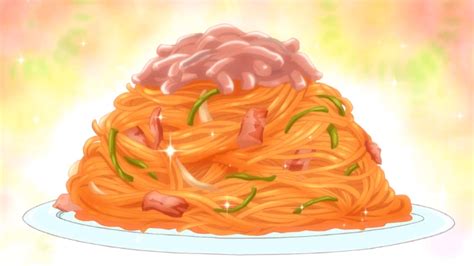 Itadakimasu Anime Spaghetti Neapolitan Yuri Kuma Arashi Episode 5
