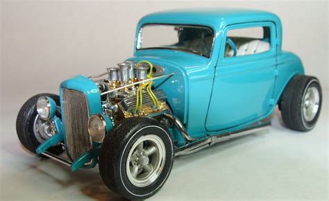 Model Cars 1932 Ford 3 Window Coupe Lowboy