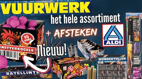 Aldi Vuurwerk Assortiment And Afsteken 2020 Youtube