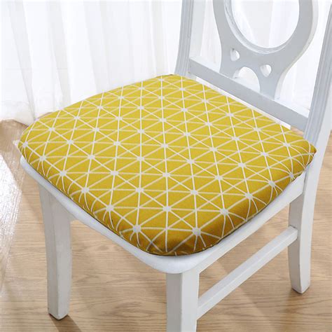 Memory Foam Chair Cushion With Ties Dine Chair Pad Kitchen Etsy