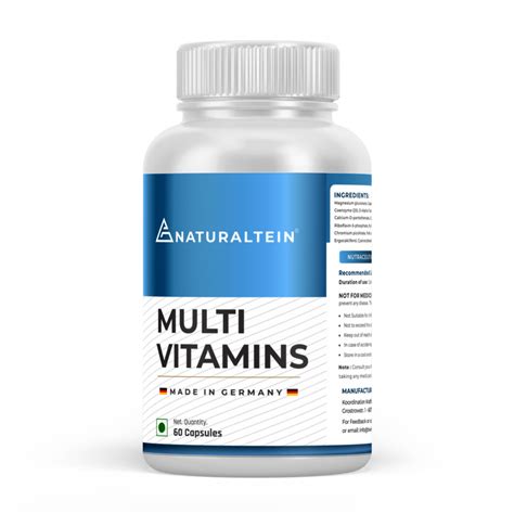 Buy Best Multivitamin Multimineral Capsules Naturaltein