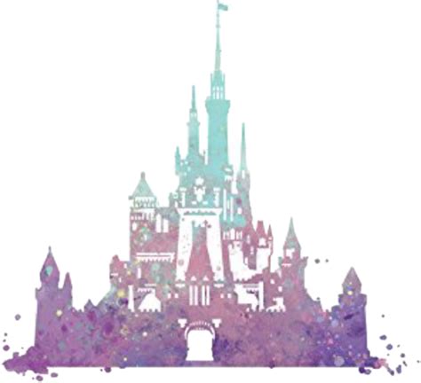 Cinderella Digital Clipart Png Free Svgs Castle Printable Etsy Polska