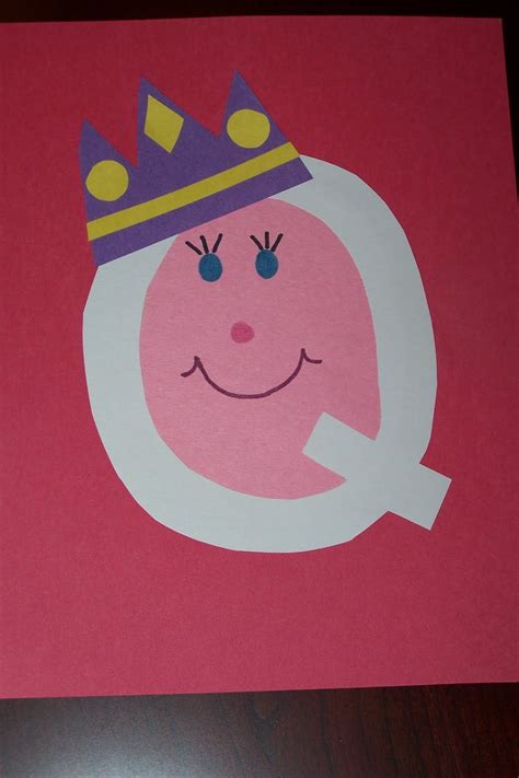 Q Craft Q Is For Queen The Princess And The Tot Letter Crafts