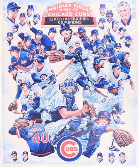 Lot Detail 1970s 2000s Chicago Cubs Poster And Lithograph Collection