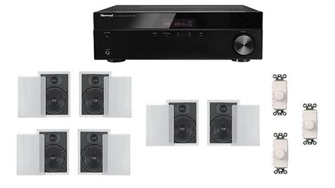 Distributed Home Audio Whole House Sound System Inwall Speakers And